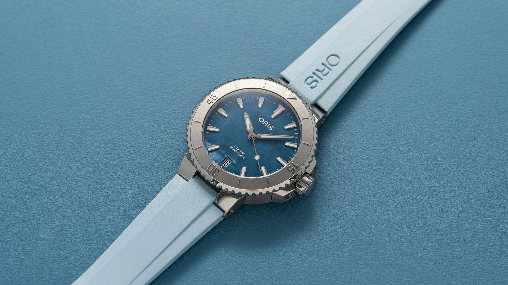 Aquis デイト - 01 733 7770 4155-07 4 18 65FC | Oris